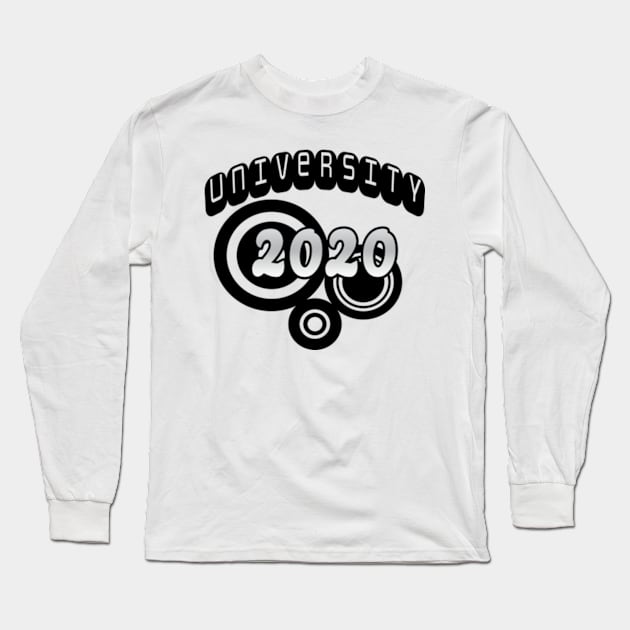 UNIVERSITY Long Sleeve T-Shirt by Hashop